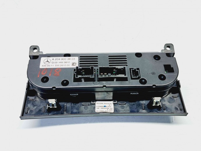  Panou comanda clima Mercedes Clasa C (W204) [Fabr 2007-2014] A2049003803 | A2046803508
