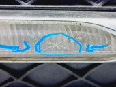  Proiector daylight dreapta Mercedes Clasa C (W204) [Fabr 2007-2014] A2049069000 | A2048803324