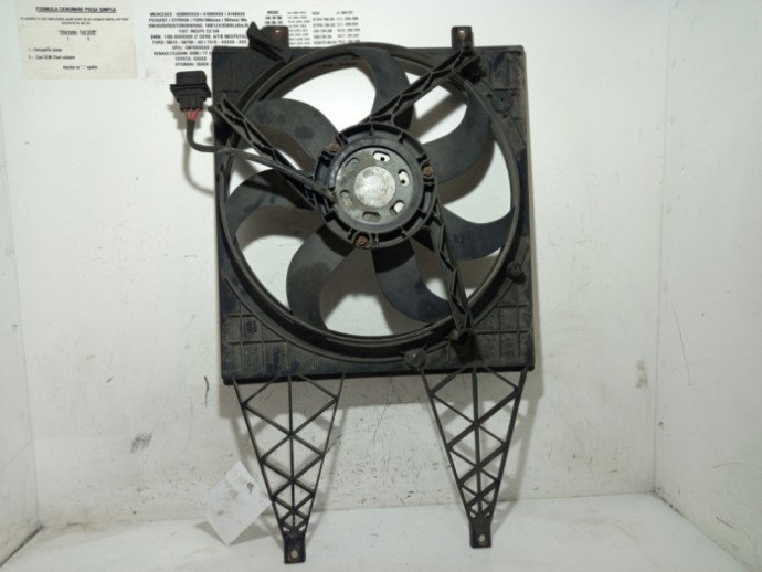 Electroventilator Ventilator Clima AC Aer Conditionat , 6Q0121207L, Seat Ibiza 4, 1.4tdi, AMF