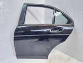 Usa stanga spate Mercedes Clasa C (W204) [Fabr 2007-2014] 040 Negru Unilack
