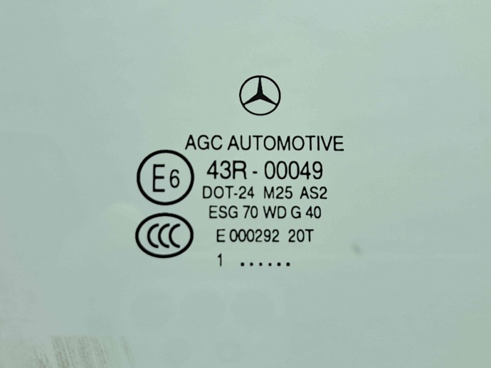 Geam usa dreapta fata Mercedes Clasa C (W204) [Fabr 2007-2014] OEM