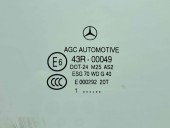 Geam usa dreapta fata Mercedes Clasa C (W204) [Fabr 2007-2014] OEM