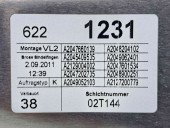 Macara electrica geam stanga fata Mercedes Clasa C (W204) [Fabr 2007-2014] A2047660139