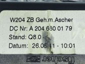 Set ornament interior Mercedes Clasa C (W204) [Fabr 2007-2014] A2046800179 / A2046801371