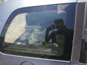 Geam fix caroserie dreapta spate PEUGEOT 307 1.6HDI 9HZ OEM 2002-2008