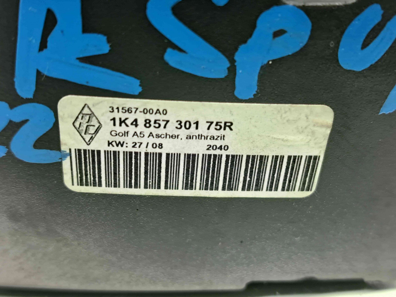 Scrumiera Volkswagen Golf 5 Variant (1K5) [Fabr 2007-2009] 1K4857301 - imagine 2