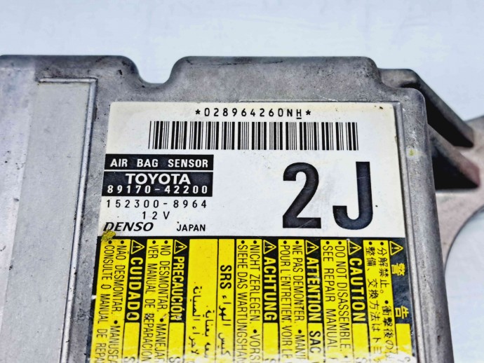 Calculator airbag Toyota Rav 4 III (ACA3, ACE, ALA3, GSA3, ZSA3) [Fabr 2005-2013] 89170-42200 | 152300-8964  