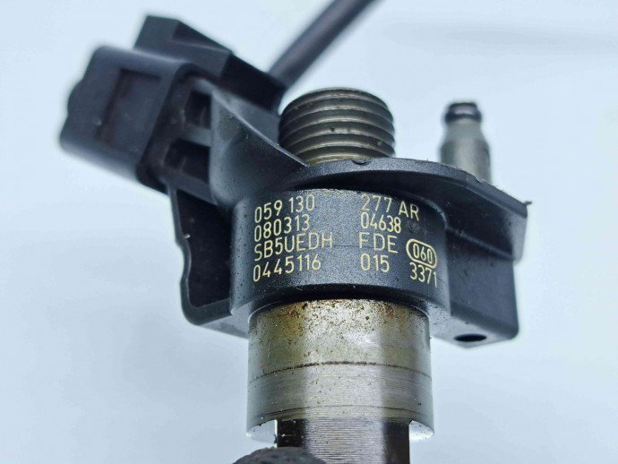 Injector Audi Q7 (4LB) [ Fabr 2006-2014] 059130277AR | 0445116015 3.0 TDI CASA 176KW / 240CP  