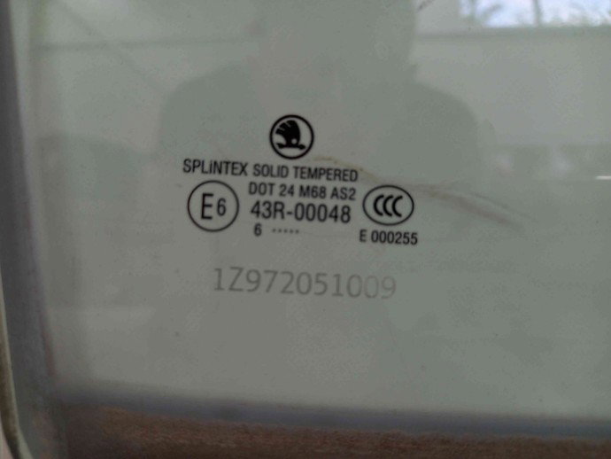 Geam usa dreapta spate Skoda Octavia 2 Combi (1Z5) [Fabr 2004-2013]  OEM