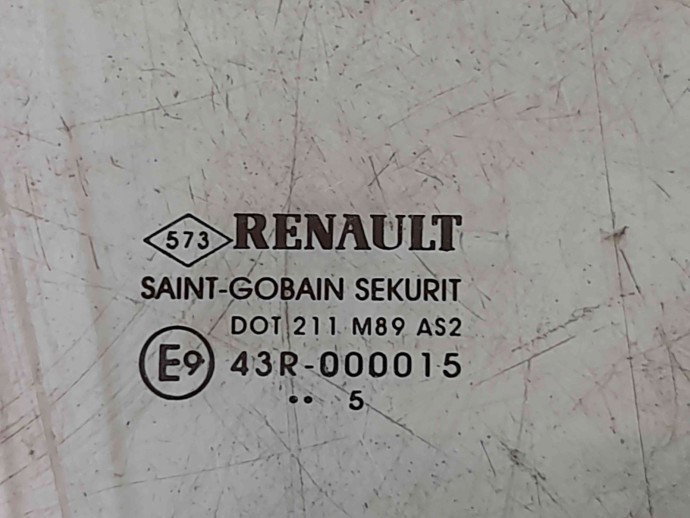 Geam usa dreapta spate Renault Modus [Fabr 2004-2012] OEM