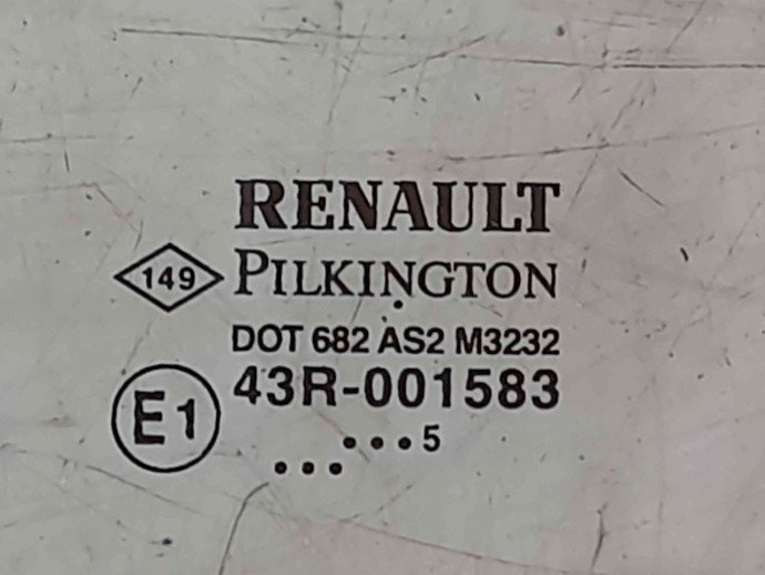 Geam usa stanga fata Renault Modus [Fabr 2004-2012]  OEM