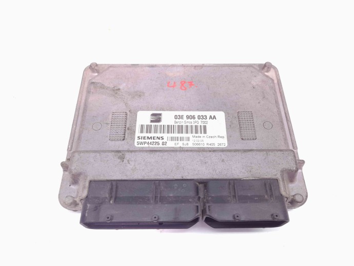 Calculator motor ECU Seat Ibiza 4 (6L1) [Fabr 2002-2009] 03E906033AA 1.2 BME