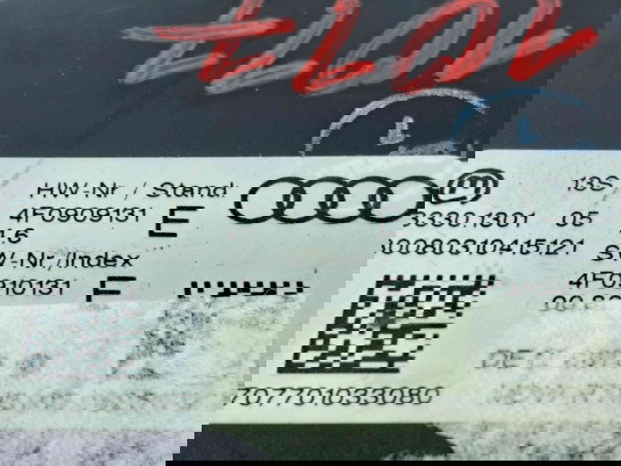  Contact cu cheie Audi Q7 (4LB) [ Fabr 2006-2014] 4F0909131E  