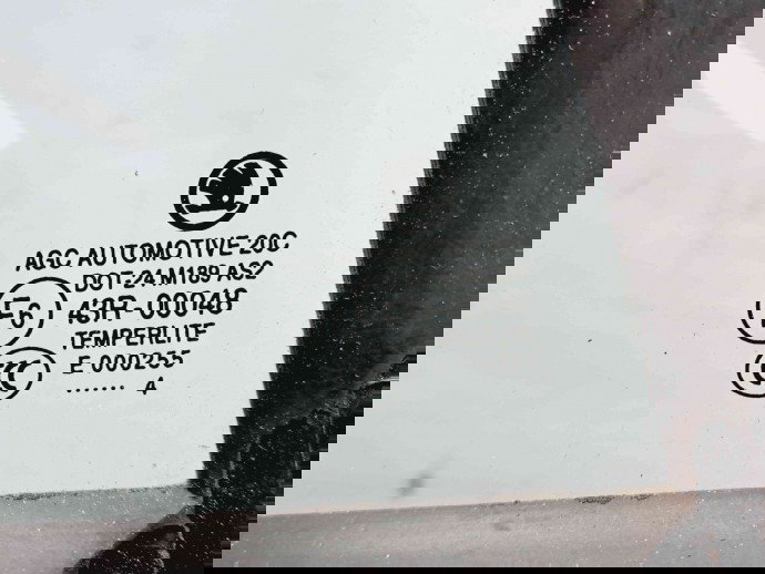 Geam fix usa dreapta spate Skoda Octavia 3 (5E3) [Fabr 2012-prezent] OEM