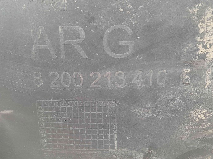 Carenaj roata stanga spate Renault Modus [Fabr 2004-2012] 8200213410