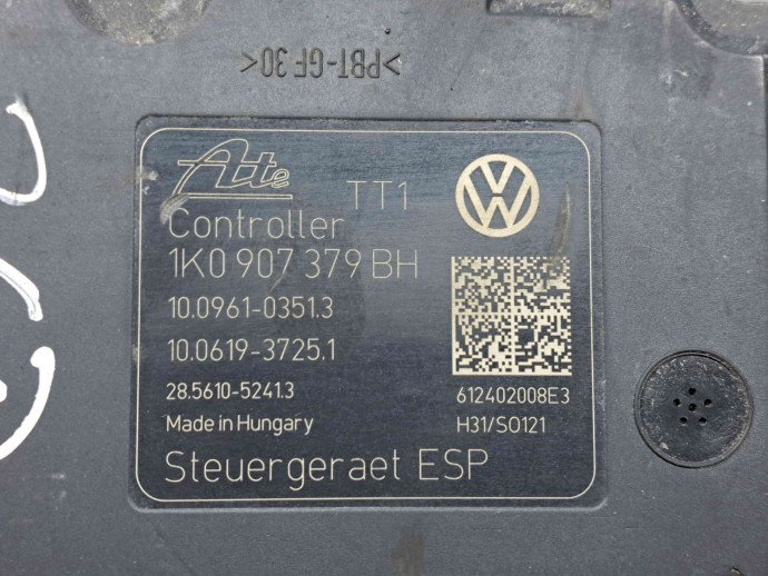 Pompa ABS Skoda Superb II (3T4) [Fabr 2008-2015] 1K0907379BH | 1K0614517DD 2.0 TDI CFFB 103KW / 140CP  