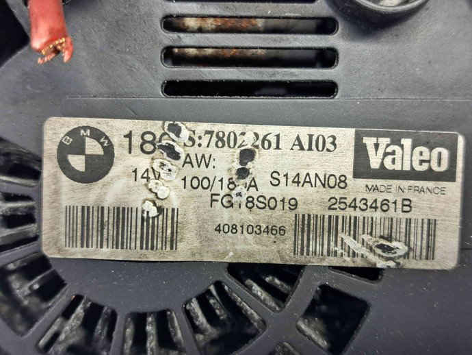 Alternator Bmw 1 (E81, E87) [Fabr 2004-2010] 7802261 2.0 N47D20A 130KW / 177CP  