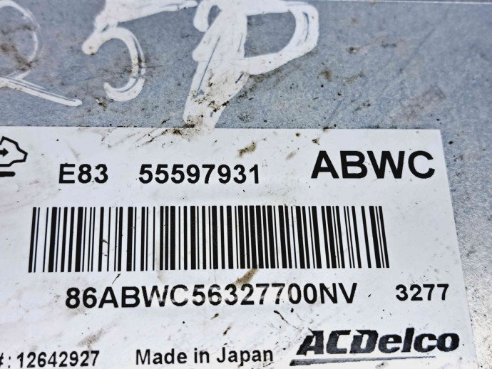 Calculator motor ECU Opel Corsa D [Fabr 2006-2013] 55597931 1.2 A12XER   