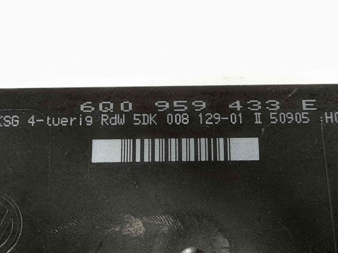Modul confort  Seat Ibiza 4 (6L1) [Fabr 2002-2009] 6Q0959433E 1.2 BME