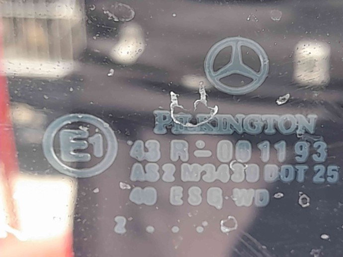 Geam usa stanga spate Mercedes Clasa C (W203) [Fabr 2000-2007] OEM
