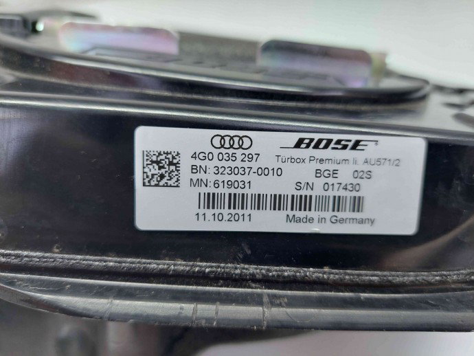 Subwoofer Audi A6 (4G5, C7) [Fabr 2011-2017] 4G0035297