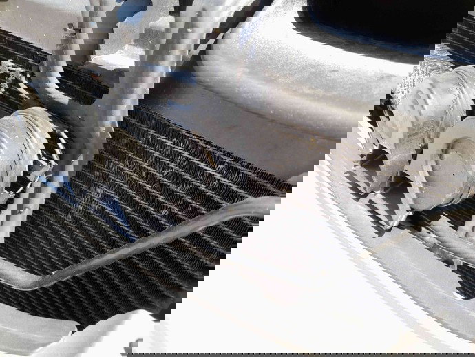 Radiator clima  Mercedes Clasa C (W203) [Fabr 2000-2007] OEM 3.2 V6 BENZ 112946