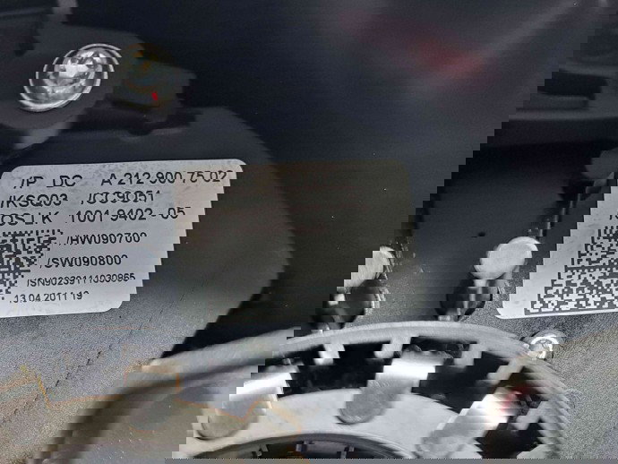  Bloc manete cu spirala volan Mercedes Clasa C (W204) [Fabr 2007-2014] A2129007502 