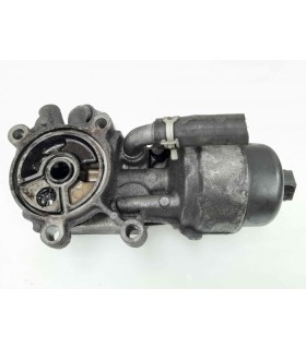 Carcasa filtru ulei cu racitor ulei, cod 9656830180, Peugeot 307, 2.0 HDI, RHR