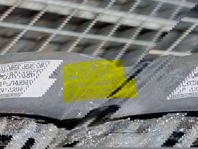 Alternator Kia Sportage III [Fabr 2010-2016] 37300-2A850 1.7 CRDI   