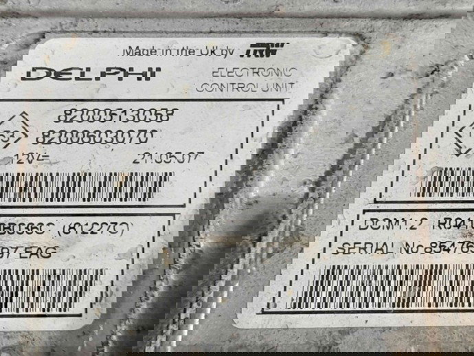 Calculator motor ECU  Dacia Logan (LS) [Fabr 2004-2012] 8200513058 1.5 K9K-K7 