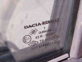 Geam usa stanga fata Dacia Logan (LS) [Fabr 2004-2012] OEM