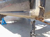 Prag lateral dreapta Dacia Logan (LS) [Fabr 2004-2012] OEM