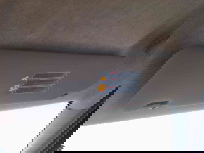 Parasolar dreapta Dacia Logan (LS) [Fabr 2004-2012] OEM 1.5 K9K-K7