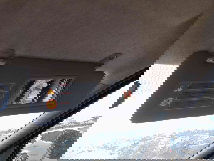 Parasolar dreapta Dacia Logan (LS) [Fabr 2004-2012] OEM 1.5 K9K-K7