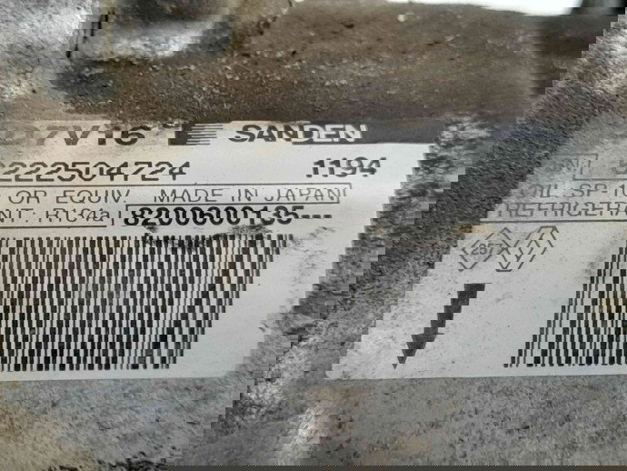 Compresor clima  Dacia Logan (LS) [Fabr 2004-2012] 8200600135 1.5 K9K-K7 