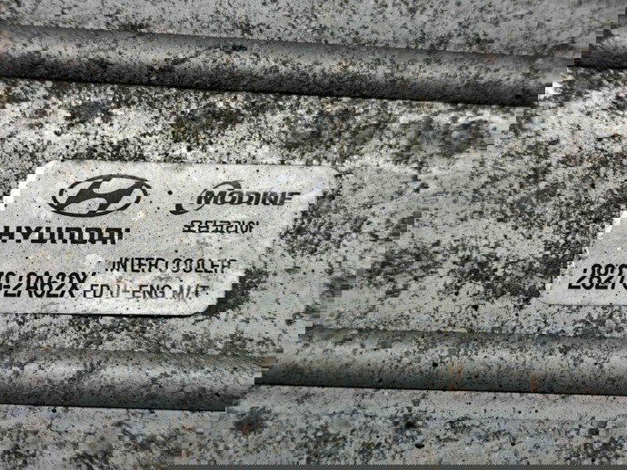 Radiator intercooler Hyundai i30 (FD) [Fabr 2007-2012] 28270-2A62X 1.6 CRDI D4FB  