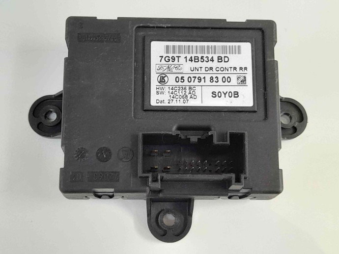 Modul usa dreapta spate Ford S-Max 1 [Fabr 2006-2014] 7G9T 14B534 BD