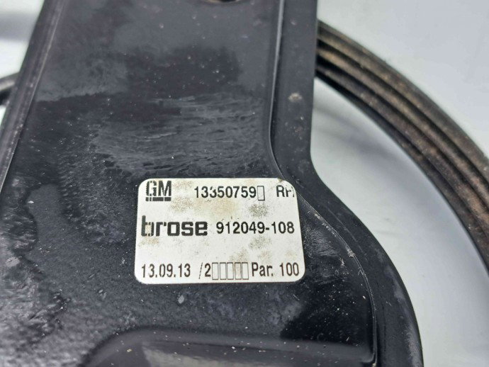 Macara electrica geam dreapta fata Opel Astra J [Fabr 2009-2015] 13350759