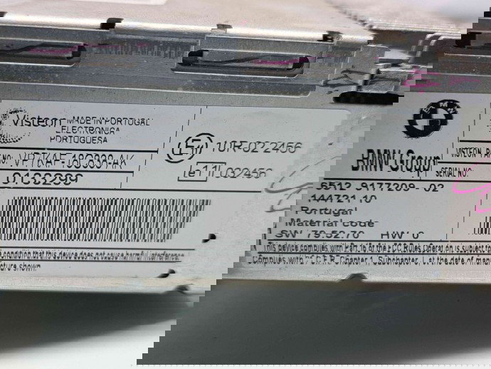  Radio CD Bmw 1 (E81, E87) [Fabr 2004-2010] 9177209