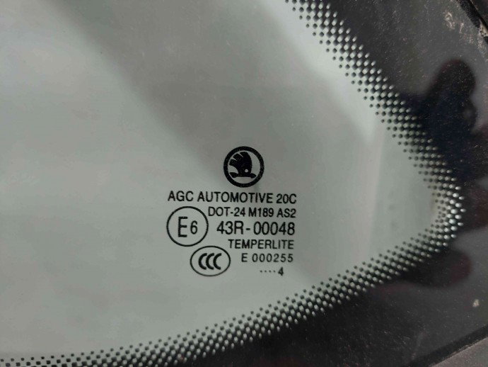 Geam caroserie fix stanga Skoda Octavia 3 (5E3) [Fabr 2012-prezent] OEM
