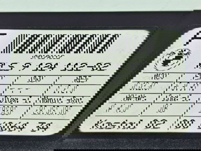  Senzor ploaie Bmw 1 (E81, E87) [Fabr 2004-2010] 9124112