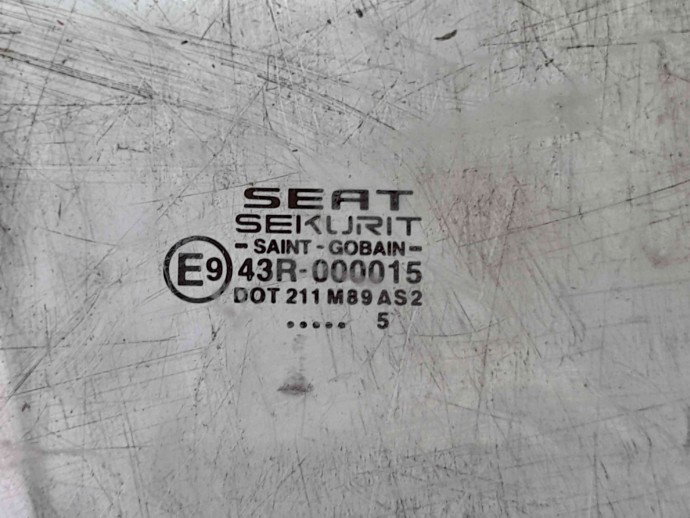 Geam usa dreapta fata Seat Ibiza 4 (6L1) [Fabr 2002-2009] OEM