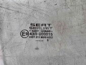 Geam usa dreapta fata Seat Ibiza 4 (6L1) [Fabr 2002-2009] OEM