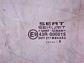 Geam usa stanga fata Seat Ibiza 4 (6L1) [Fabr 2002-2009] OEM