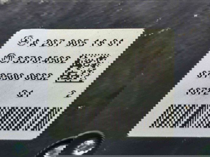  Butoane comenzi consola centrala Mercedes Clasa E (W207) Coupe [Fabr 2009-2012] A2079051601