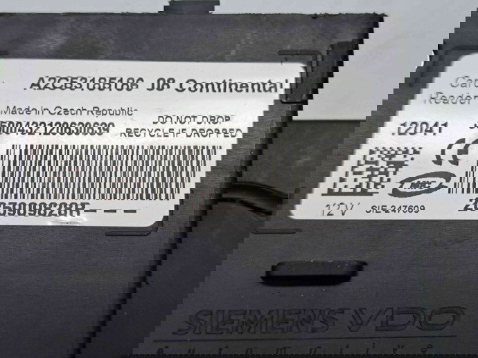  Contact cu cheie Renault Megane 3 Combi [Fabr 2008-2015] 285909828R  1.6 DCI K9K63681KW / 110CP