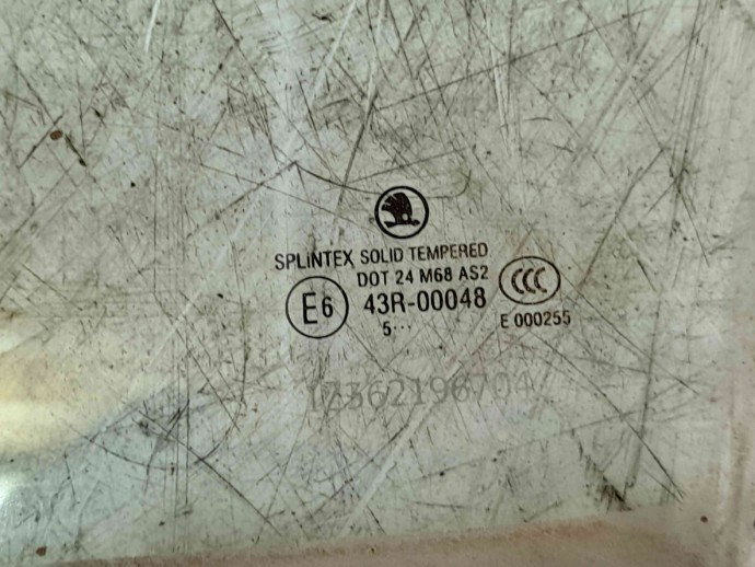 Geam usa stanga spate Skoda Octavia 2 (1Z3) [Fabr 2004-2013] OEM