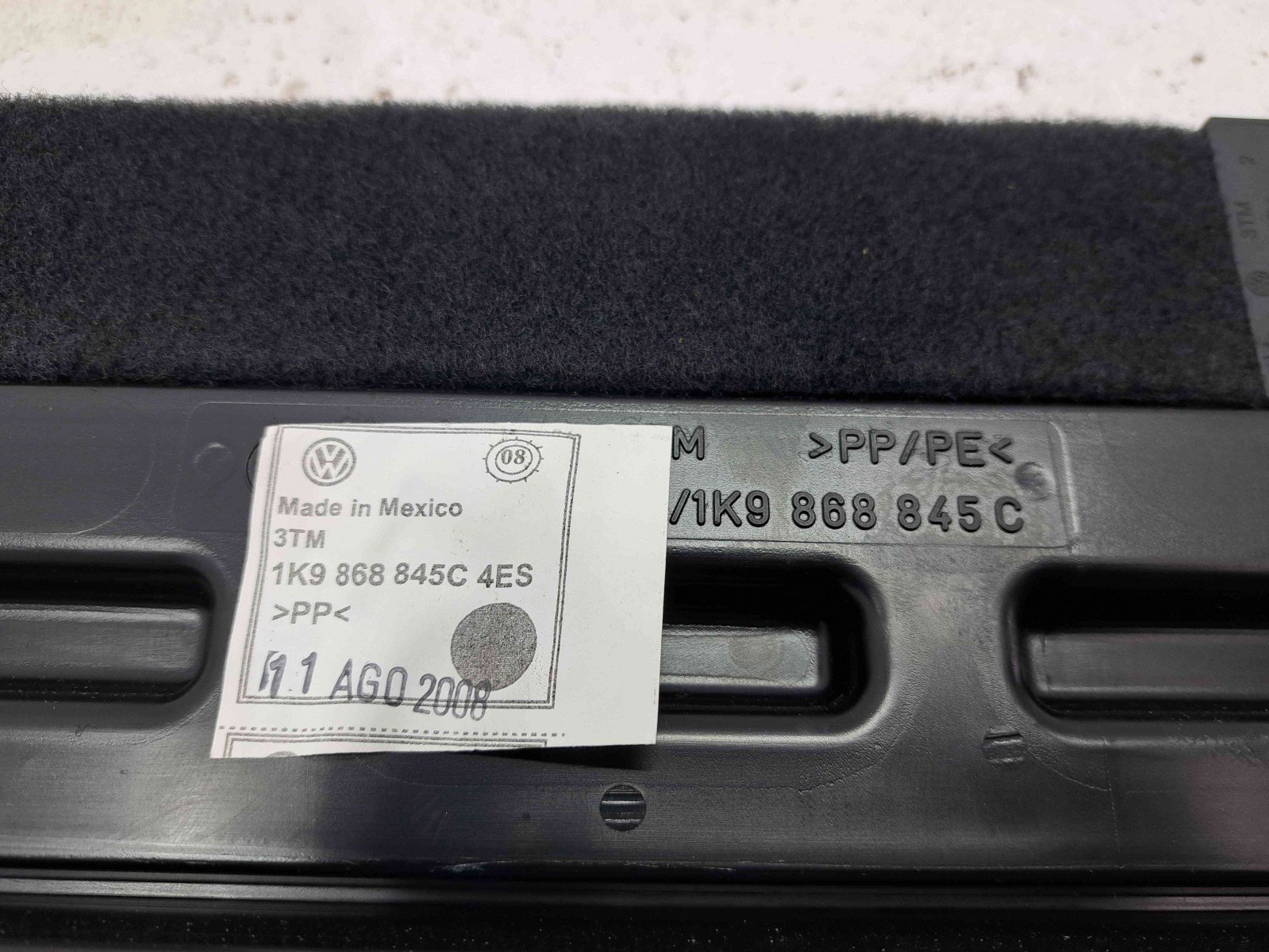 Mocheta portbagaj Volkswagen Golf 5 Variant (1K5) [Fabr 2007-2009] 1K9868845C - imagine 3