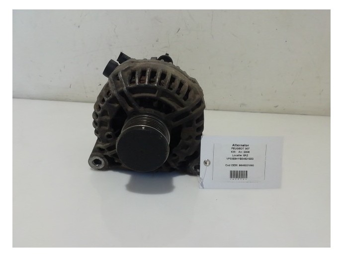 Alternator Peugeot 307 1.6 HDI 9HY 9646321880 2001-2008