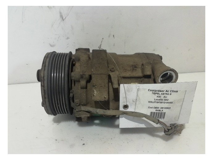 Compresor AC Clima Opel Astra G 2.0D 09132922 1997-2004 
